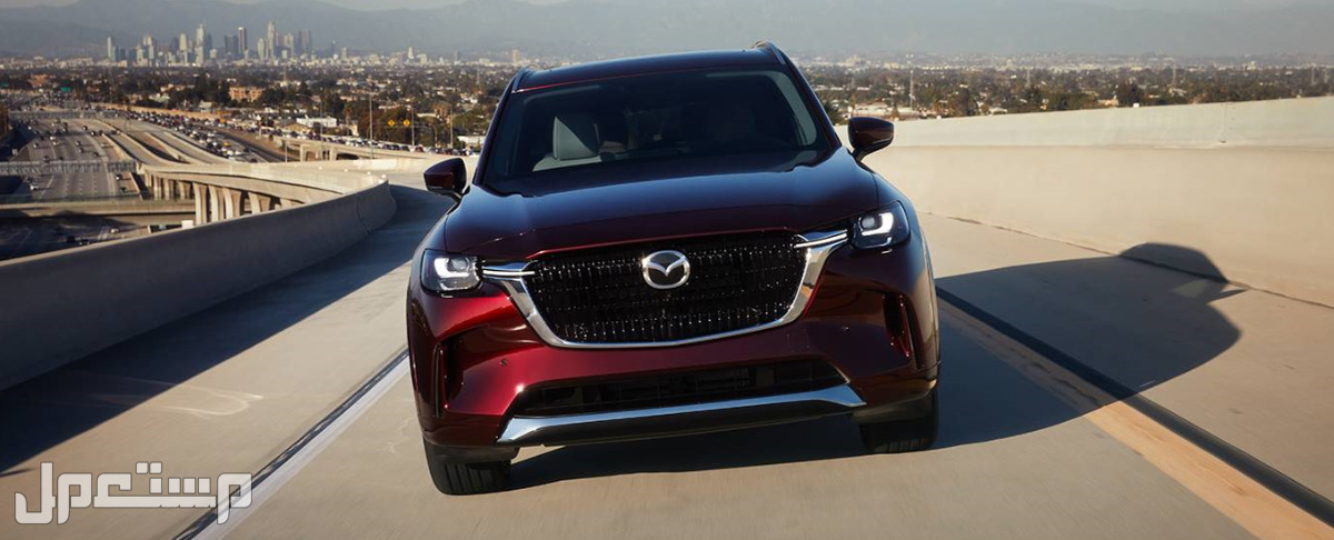 مازدا CX-90 2024 صور اسعار ومواصفات الواجهة الأمامية في مازدا CX-90 2024