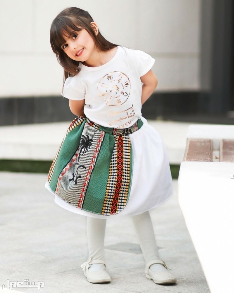 فستان بناتي بشعار يوم التاسيس  | لدينا توصيل لجميع مدن المملكة 🚚