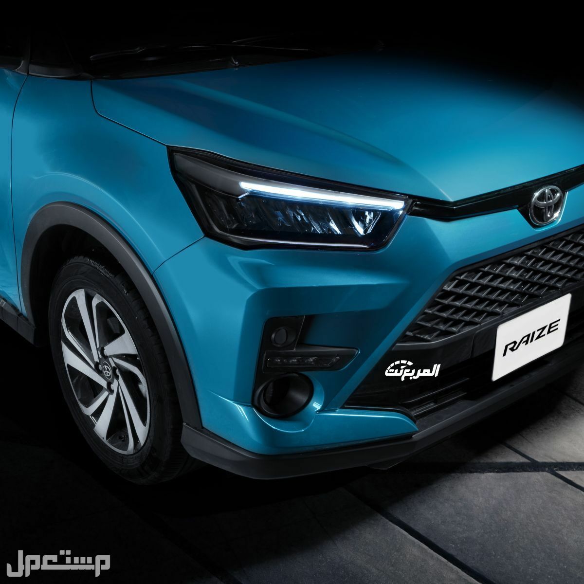 سيارة تويوتا رايز TOYOTA RAIZE 1.0T Limited  2023 مواصفات وصور واسعار مصابيح امامية سيارة تويوتا رايز 2023