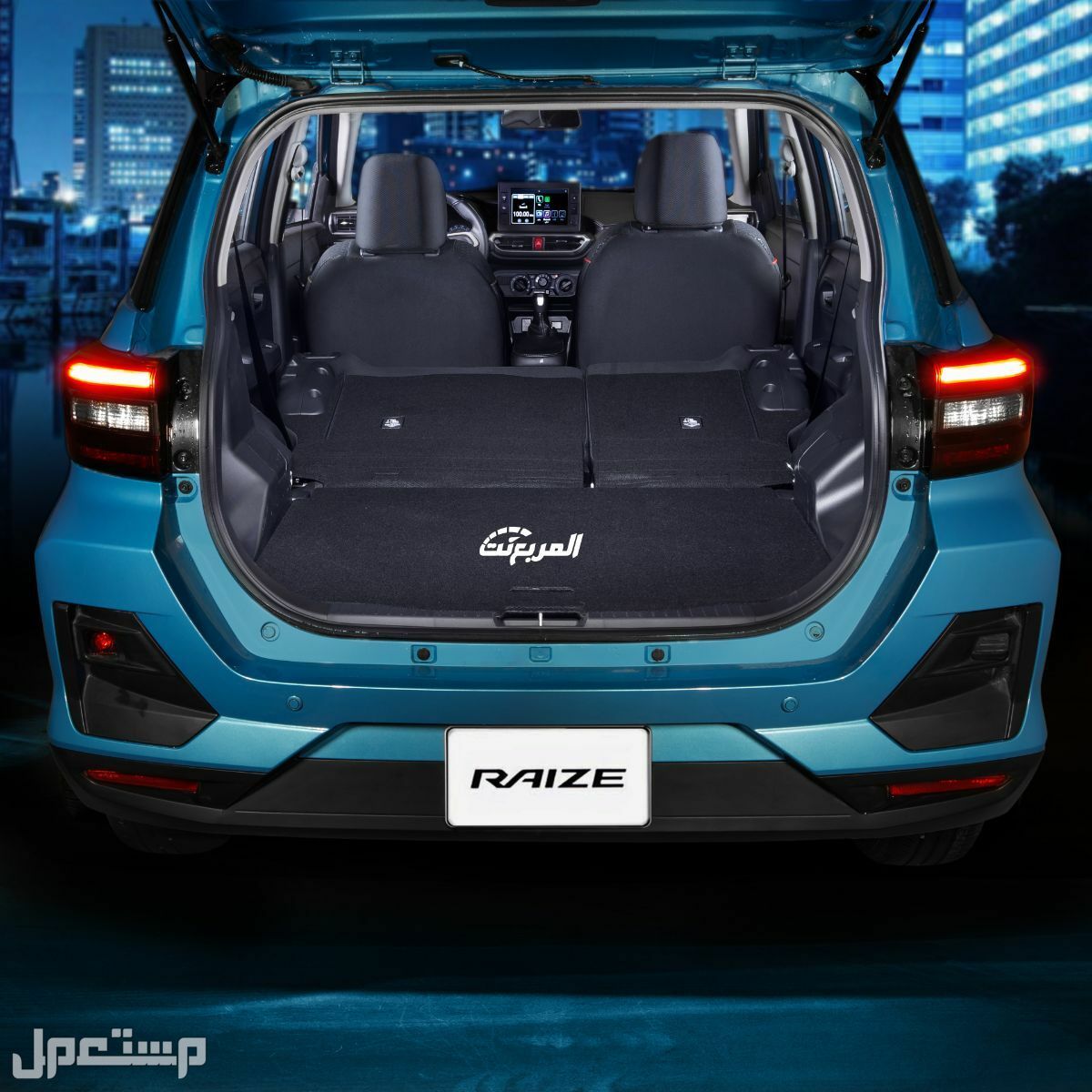 سيارة تويوتا رايز TOYOTA RAIZE 1.0T Limited  2023 مواصفات وصور واسعار شنطة سيارة تويوتا رايز 2023