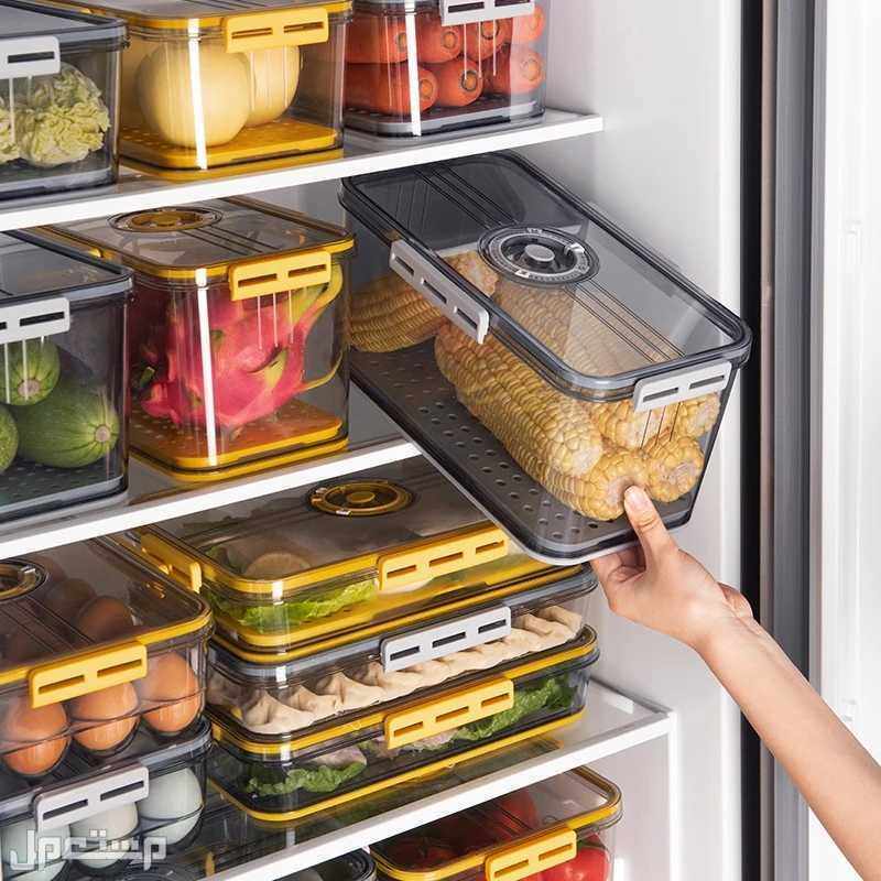 حيل وافكار للتخزين في المنازل ذات المساحات الصغيرة تخزين الثلاجة