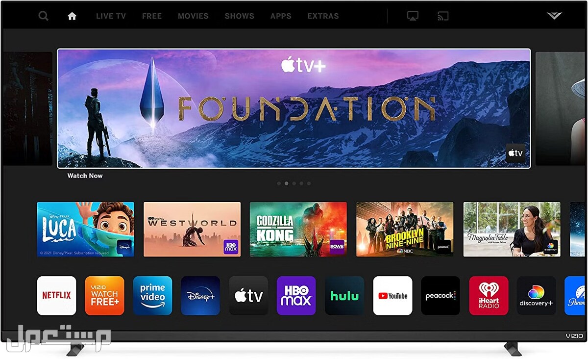تلفزيونات فيزيو.. المواصفات والأسعار تلفزيون فيزيو VIZIO 50 بوصة MQX Series Premium 4K QLED HDR Smart TV