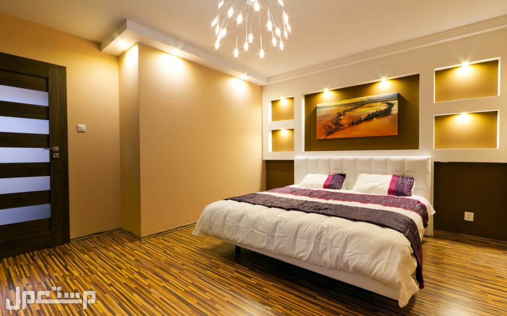 5 قواعد أساسية عند اختيار إضاءة غرفة النوم إضاءة غرفة النوم