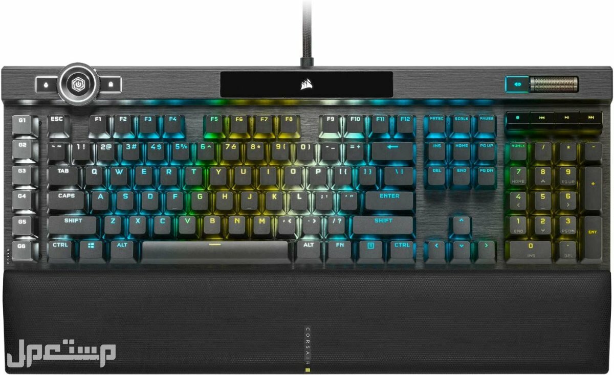 تعرف على بعض انواع كيبورد قيمنق Corsair K100 RGB Optical