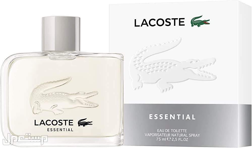 مميزات عطور لاكوست الرجالية ومكوناتها علبة عطر essential