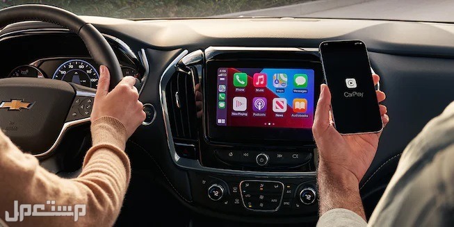 سيارة شيفروليه ترافيرس Chevrolet TRAVERSE 3.6L PREMIER 2023 مواصفات وصور واسعار صورة سيارة شيفروليه ترافيرس 2023 من الداخل