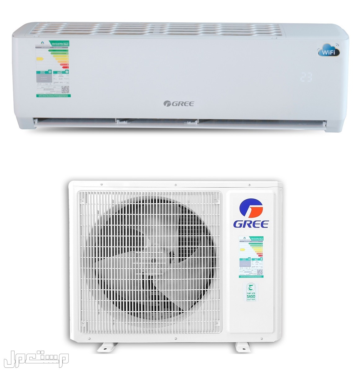 أفضل مكيف جري.. الصور والمواصفات والأسعار مكيف جري سبليت 27200 وحدة حرارية GWC30AGE-D3NTA1A