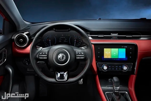 سيارة ام جي MG6 1.5T LUX 2023 مواصفات وصور واسعار مقود الكتروني سيارة ام جي MG6 2023