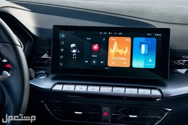 سيارة ام جي GT 1.5T COM 2023 مواصفات وصور واسعار شاشة لمس 10 بوصة
