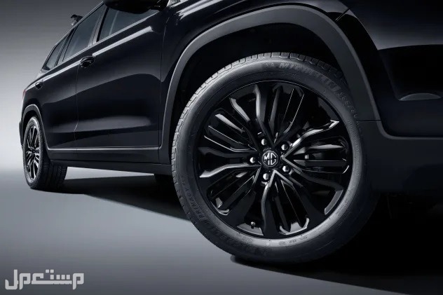 سيارة ام جي RX8 2023 2.0T BLACK EDITION AWD مواصفات وصور واسعار في السعودية عجلات 20 بوصة باللون الأسود