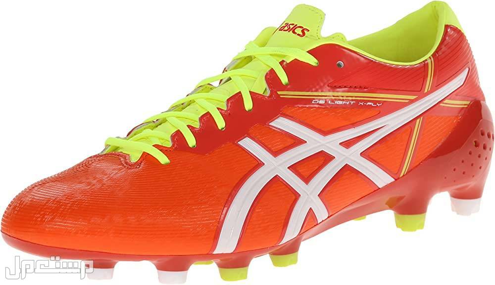 أنواع أحذية كرة القدم حذاء ASICS Men’s DS Light X-Fly 2 K باللون البرتقالي