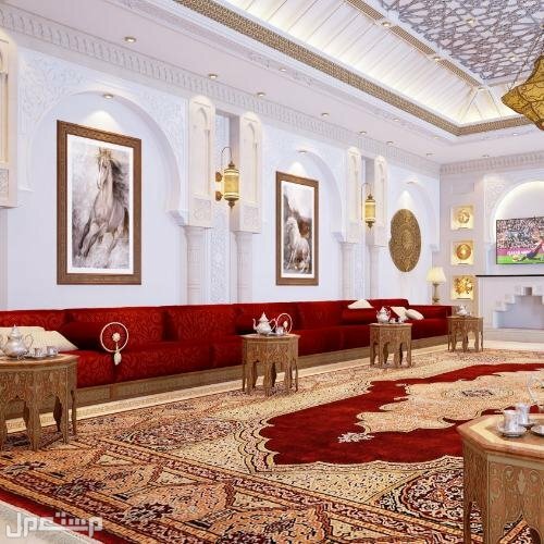 أفكار ونصائح تصميم مجالس عربية فاخرة 2024 في عمان مجالس عربية