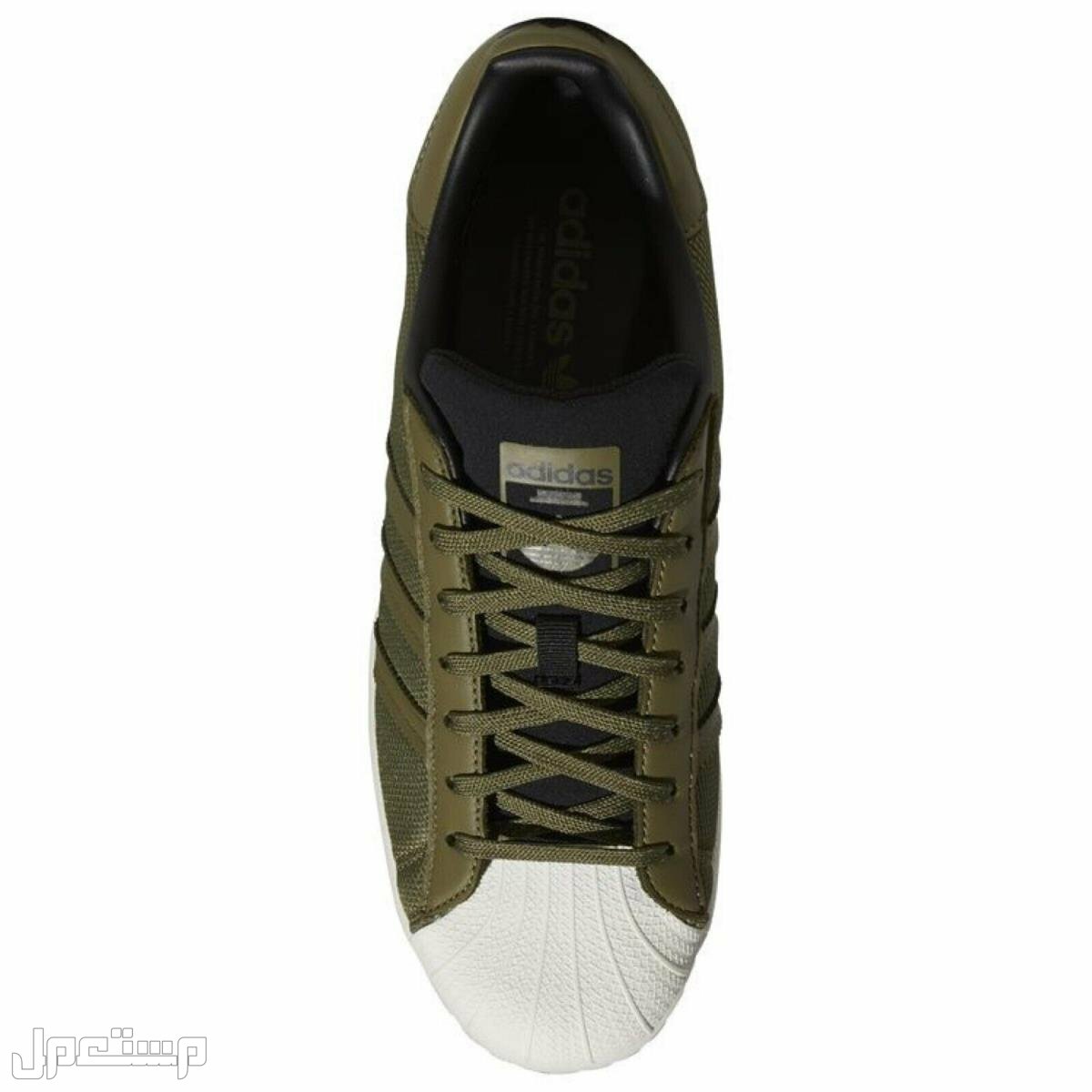 أشهر أحذية اديداس حذاء adidas Originals Super-Star باللون الزيتي