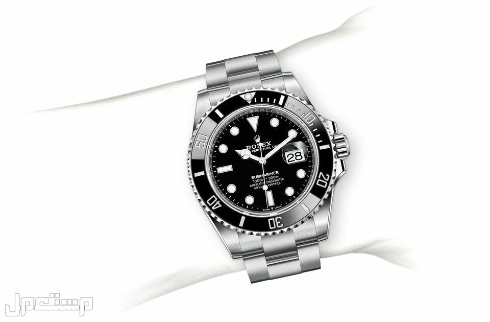 أسعار ساعات rolex تقليد ساعة صبمارينر ROLEX Sub mariner مع إطار باللون الأسود