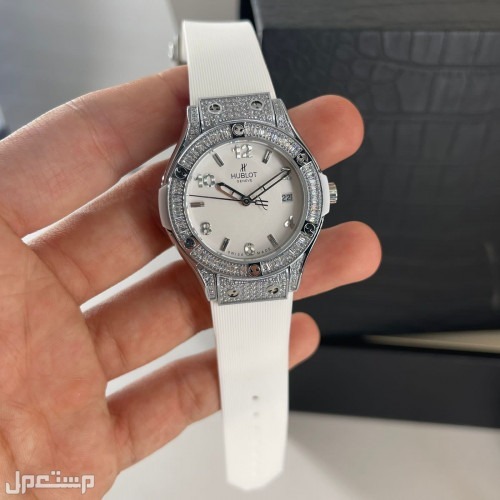 أفضل ساعات هوبلت Hublot وأسعارها ساعة هوبلت بيضاء