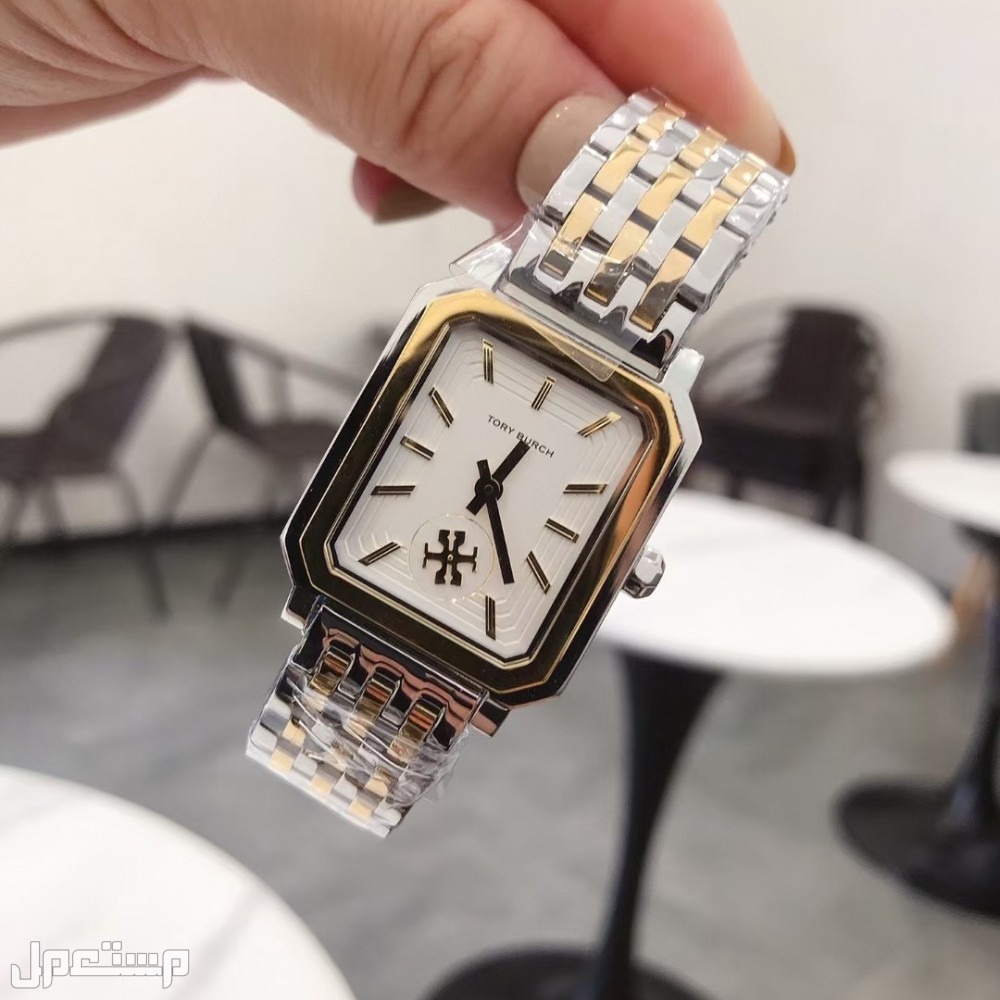 أفضل ساعات اون تايم الأصلية ساعةتوري بورش باللونين الفضي والذهبي