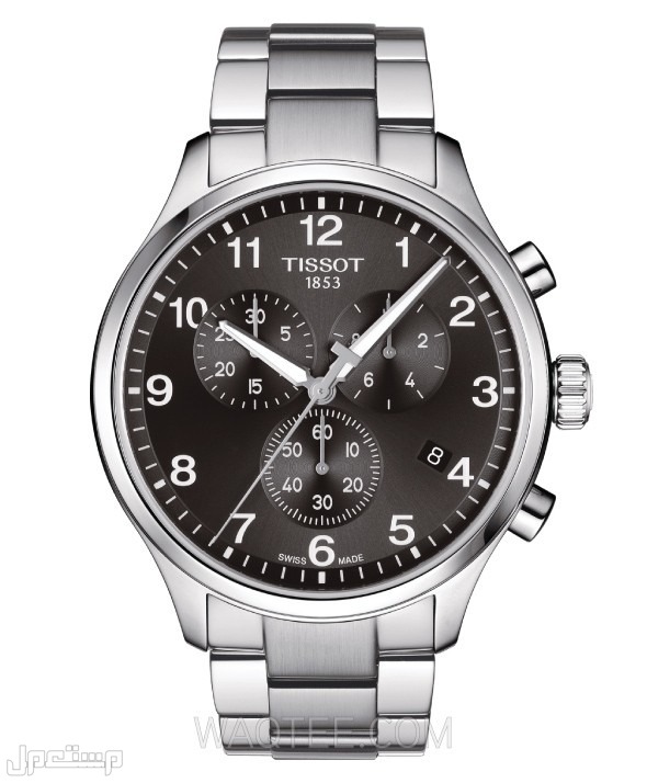 أفضل ساعات تيسوت Tissot الرجالية ساعة PR 100 بميناء بني