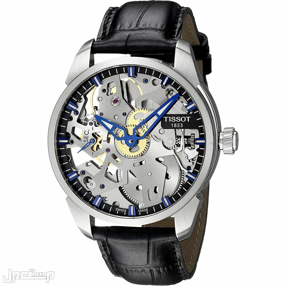 أفضل ساعات تيسوت Tissot الرجالية في قطر تفاصيل ساعة Tissot T-Complication Squelette