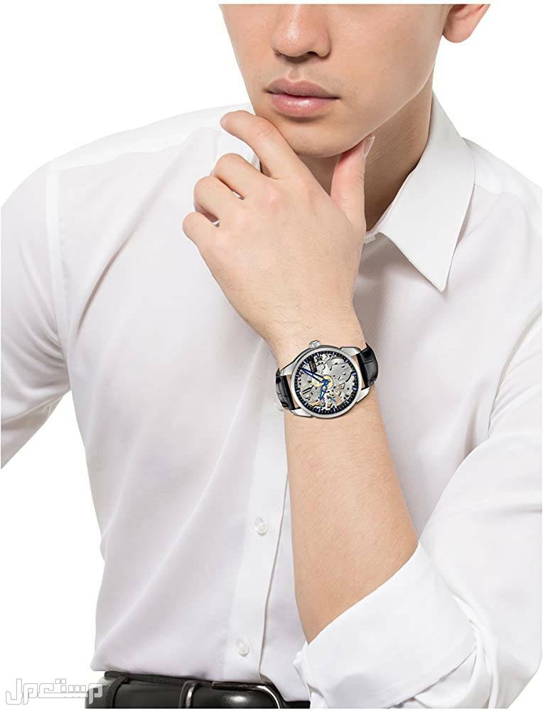 أفضل ساعات تيسوت Tissot الرجالية شكل ساعة Tissot T-Complication Squelette في اليد
