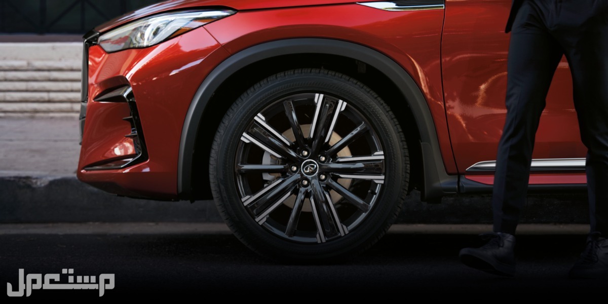 سيارة إنفينيتي كيو اكس 55 INFINITI QX55 Sensory 2023 مواصفات وصور واسعار جنوط سيارة إنفينيتي كيو اكس 55 INFINITI QX55 2023