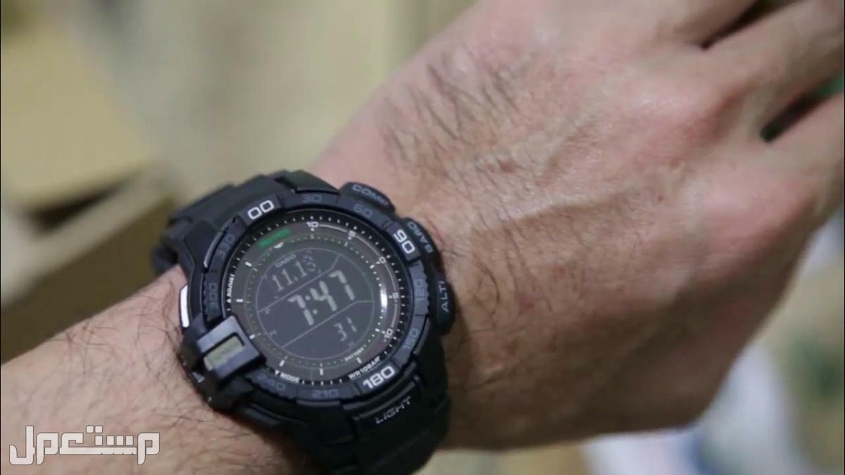 أسعار ساعات كاسيو Casio ضد الماء شكل ساعة برو تريك في اليد
