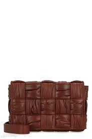 أفضل شنط بوتيغا حقيبة Chain Cassette in Nappa Bag باللون النبتي
