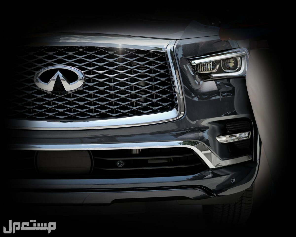 سيارة إنفينيتي كيو اكس 80 INFINITI QX80 Sensory Proactive Captains Chairs 2023 مواصفات وصور واسعار شعار سيارة إنفينيتي كيو اكس 80 INFINITI QX80 2023