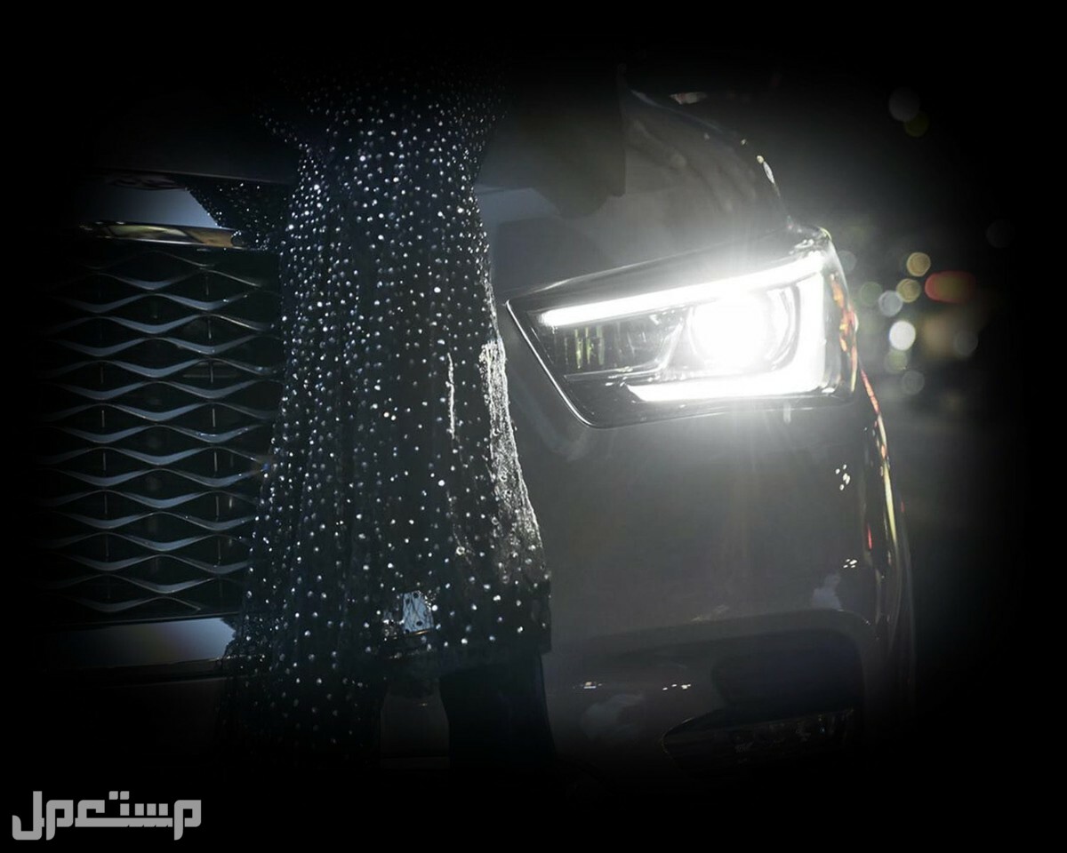 سيارة إنفينيتي كيو اكس 80 INFINITI QX80 Sensory Proactive Captains Chairs 2023 مواصفات وصور واسعار مصابيح امامية  سيارة إنفينيتي كيو اكس 80 INFINITI QX80 2023