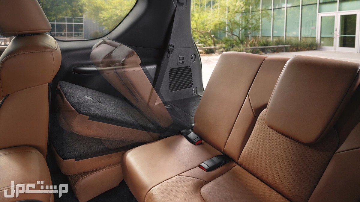 سيارة إنفينيتي كيو اكس 80 INFINITI QX80 Sensory Proactive Captains Chairs 2023 مواصفات وصور واسعار مقاعد قابلة للطي سيارة إنفينيتي كيو اكس 80 INFINITI QX80 2023