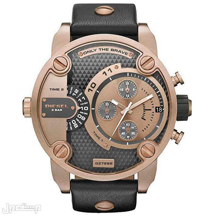 أشهر ساعات ديزل ساعة Mini Daddy Multifunction Rose Gold-Tone Stainless Steel Watch الرجالية