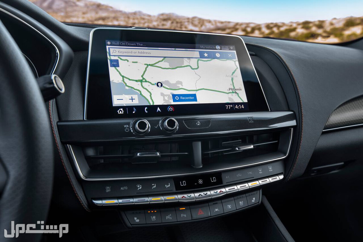 كاديلاك CT5-V 2023 صور اسعار مواصفات وفئات نظام الملاحة في كاديلاك CT5-V 2023