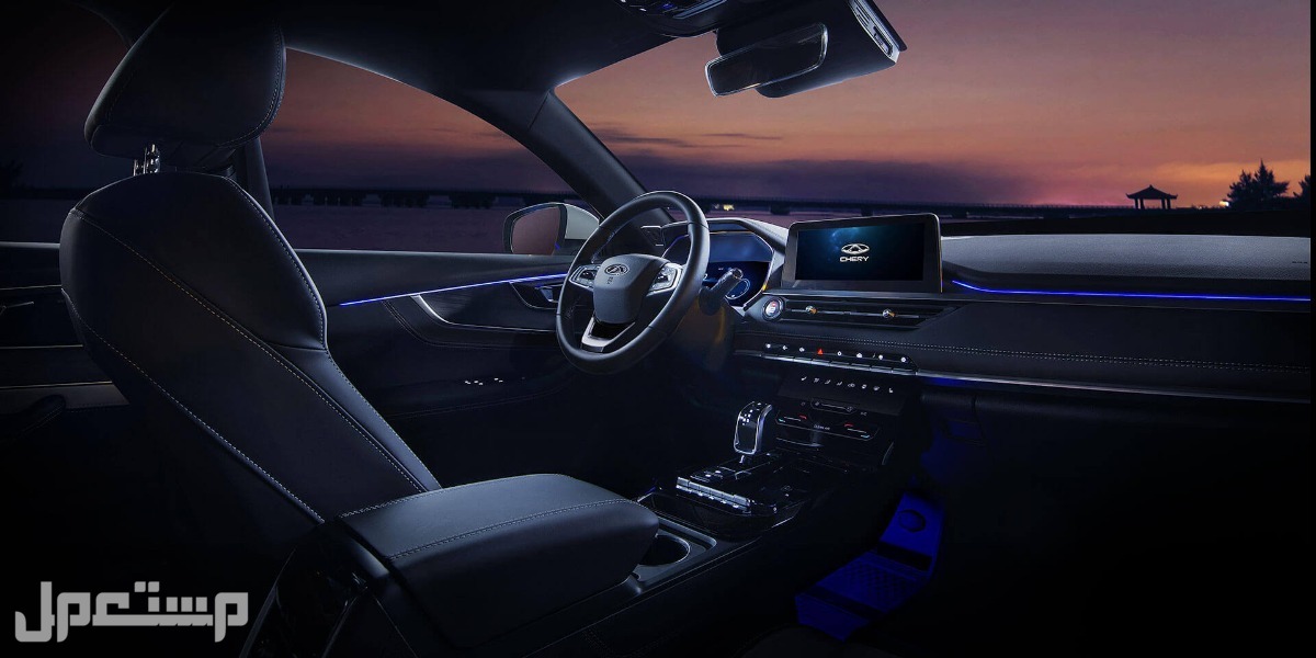 سيارة شيري تيجو 7 برو لاكجري CHERY TIGGO 7 Pro Luxury 2023 مواصفات وصور واسعار مقصورة القيادة سيارة شيري تيجو 7 برو CHERY TIGGO 7 Pro 2023