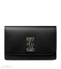 أفضل محافظ كارتير النسائية في 2023 محفظة DOUBLE C DE CARTIER
