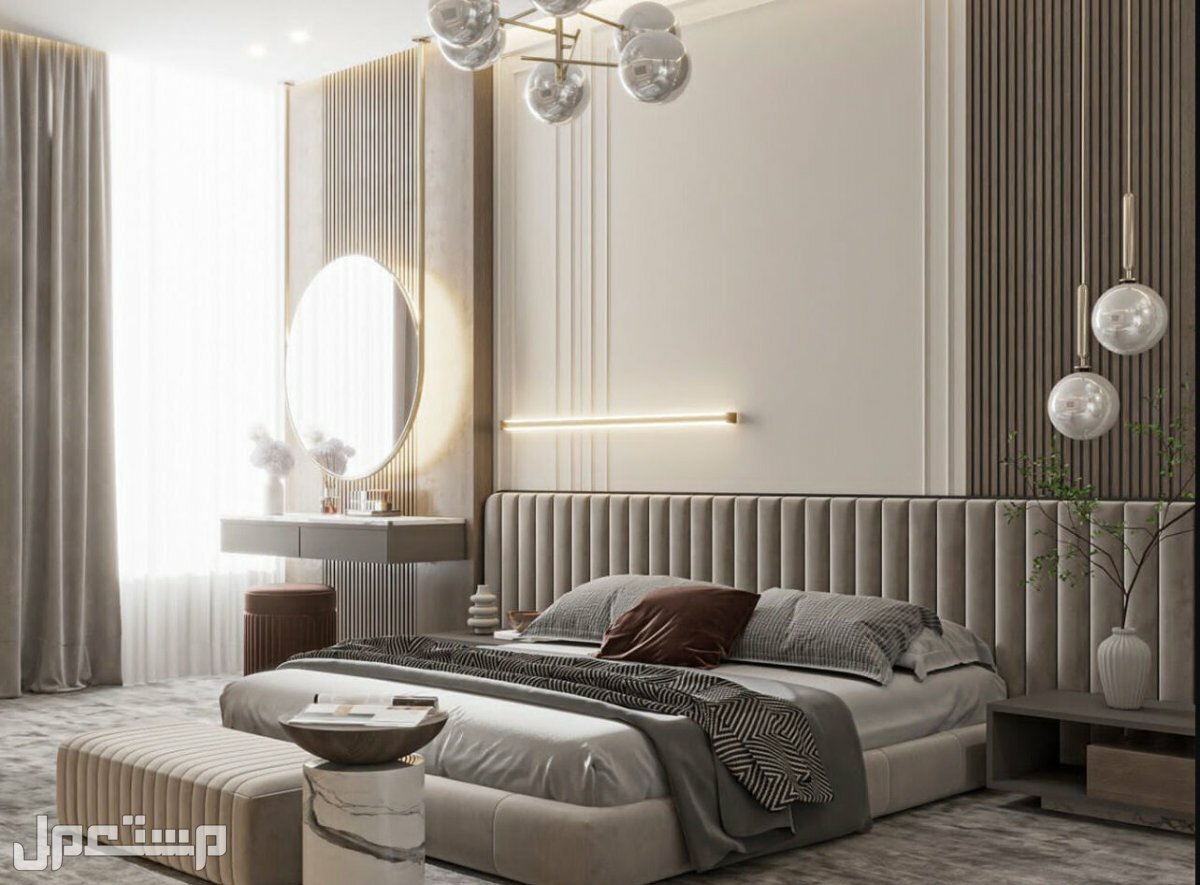 ديكورات غرف نوم مودرن بسيطة وجميلة 2023 في السعودية
