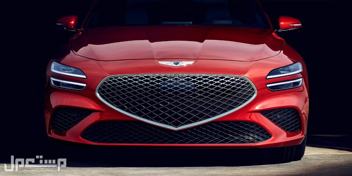 سيارة جينيسيس جي 70 بريميوم Genesis G70 Premium 2023 مواصفات وصور واسعار شبكة امامية سيارة جينيسيس جي 70 Genesis G70 2023