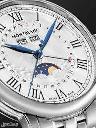 أشكال ساعات مونت بلانك تفاصيل ساعة Montblanc Heritage GMT