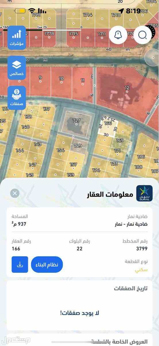 أرض للبيع في ضاحية نمار - الرياض بسعر 450 ألف ريال سعودي قابل للتفاوض