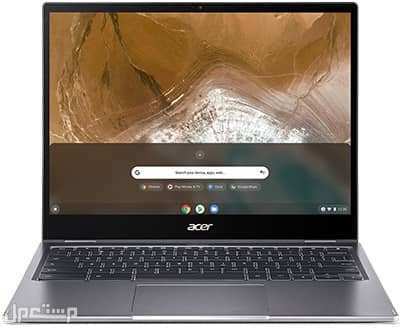 اللابتوبات الاكثر عملية والافضل في 2023 3. لاب توب Acer Chromebook Spin 713 أفضل لاب توب عملي للجامعة 2023