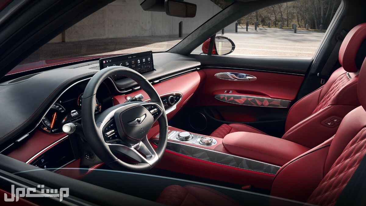 سيارة جينيسيس جي في بريستيج 70 Genesis GV70 Prestige 2023 مواصفات وصور واسعار صورة سيارة جينيسيس جي في 70 Genesis GV70 2023 من الداخل