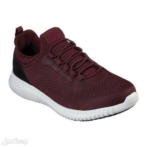 أفضل جزمة سكيتشرز ومميزاتها وعيوبها حذاء Skechers Fit Delson Camden باللون الأحمر