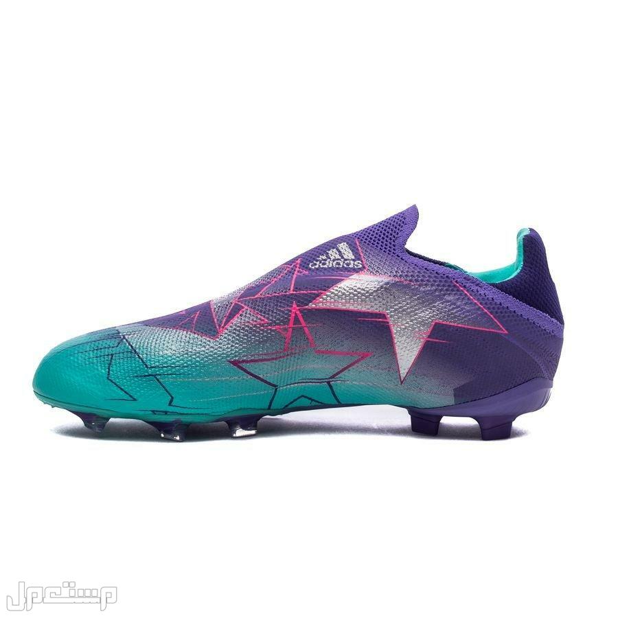 نوع حذاء كرة قدم للعشب الصناعي حذاء adidas X Speedflow باللون البنفسجي