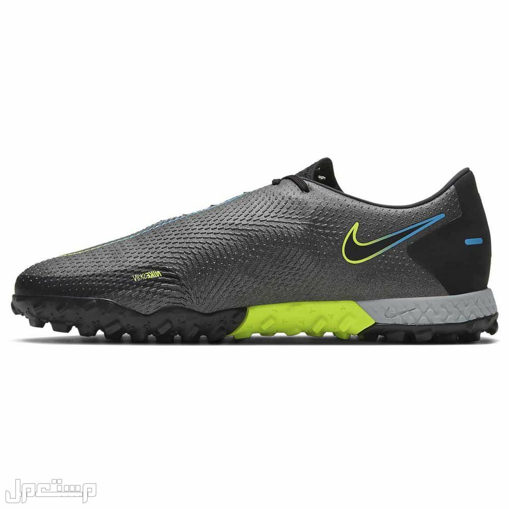 نوع حذاء كرة قدم للعشب الصناعي حذاء Nike Phantom GT 2 Pro React TF باللون الأسود