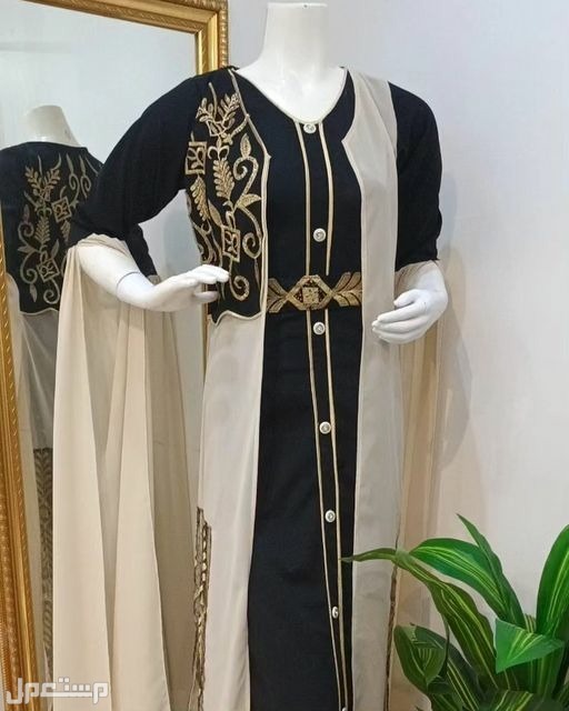 فستان العيد لون مميز متوفر بجميع المقاسات