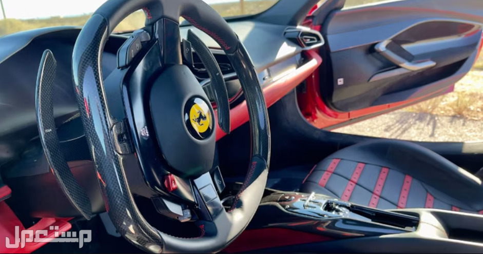 فيراري 296 GTB 2023 صور اسعار مواصفات وفئات عجلة قيادة فيراري 296 GTB 2023