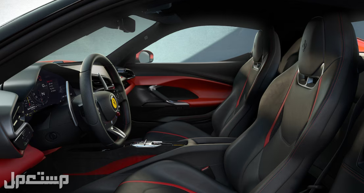فيراري 296 GTB 2023 صور اسعار مواصفات وفئات فيراري 296 GTB 2023 من الداخل