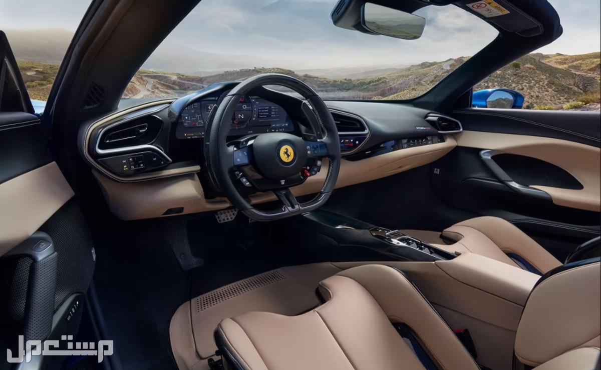 فيراري 296 GTS 2023 صور اسعار مواصفات وفئات مقصورة فيراري 296 GTS 2023