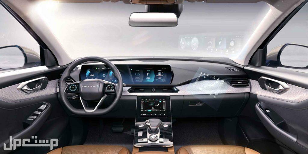سيارة بايك اكس 7 لاكجري BAIC X7 Luxury 2023 مواصفات وصور واسعار شاشة لمس سيارة بايك اكس 7 BAIC X7 2023