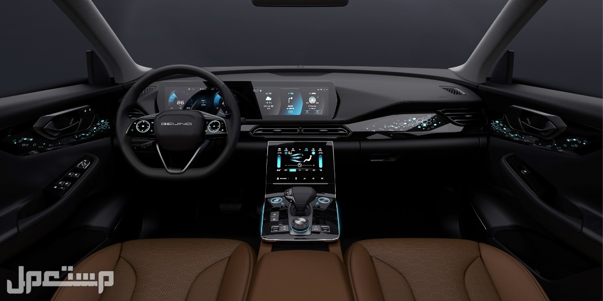 سيارة بايك اكس 7 لاكجري BAIC X7 Luxury 2023 مواصفات وصور واسعار مقصورة القيادة سيارة بايك اكس 7 BAIC X7 2023