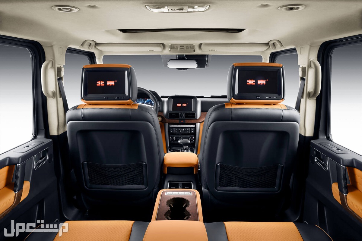 سيارة بايك بي جاي 80 BAIC BJ 80 2023 مواصفات وصور واسعار شاشات خلف مقاعد سيارة بايك بي جاي 80 BAIC BJ 80 2023