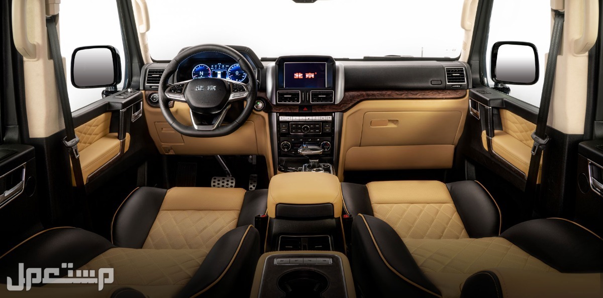 سيارة بايك بي جاي 80 BAIC BJ 80 2023 مواصفات وصور واسعار مقصورة القيادة سيارة بايك بي جاي 80 BAIC BJ 80 2023